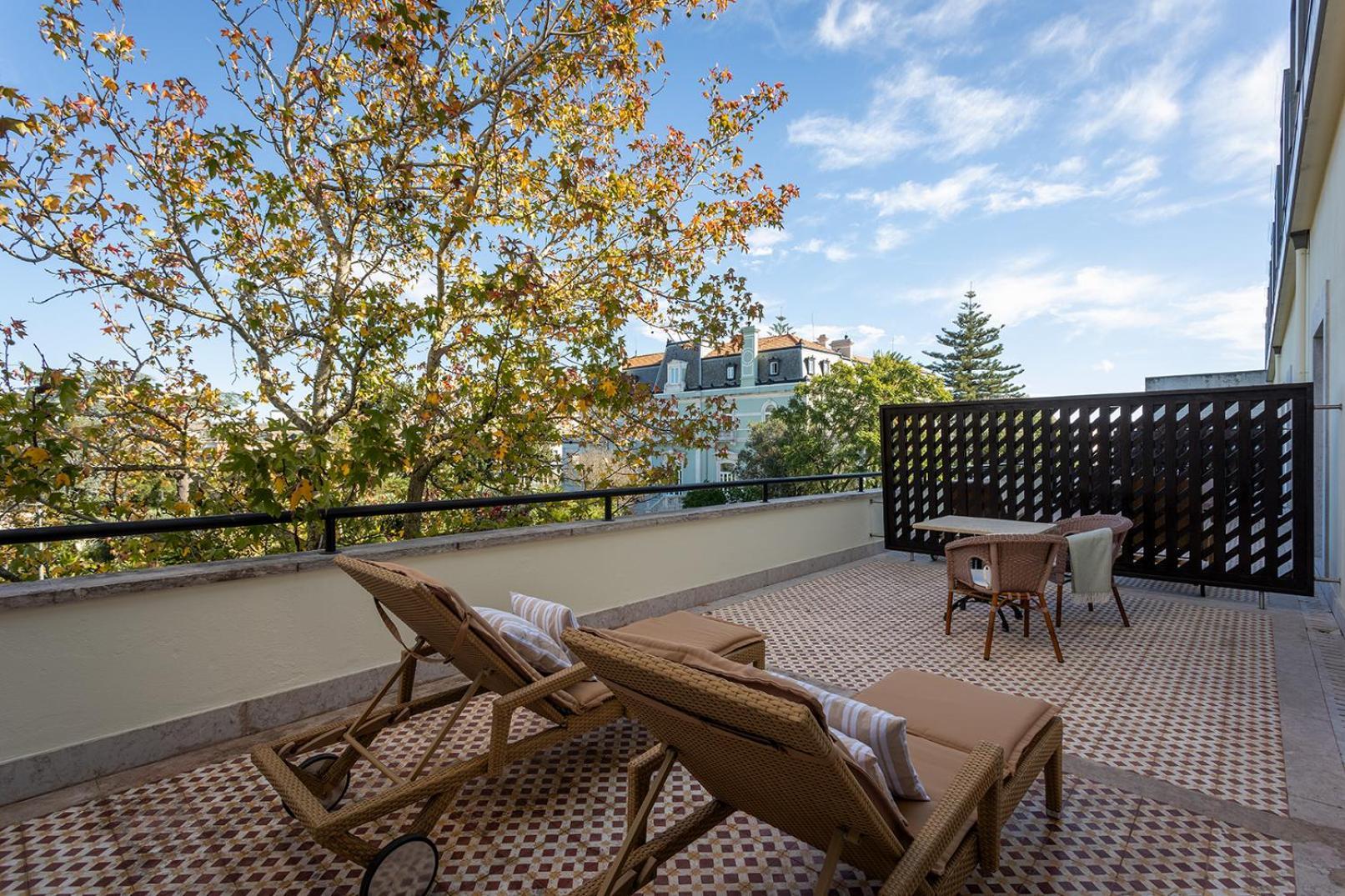Pestana Palace Lisboa Hotel & National Monument - The Leading Hotels Of The World Екстериор снимка Rooftop terrace